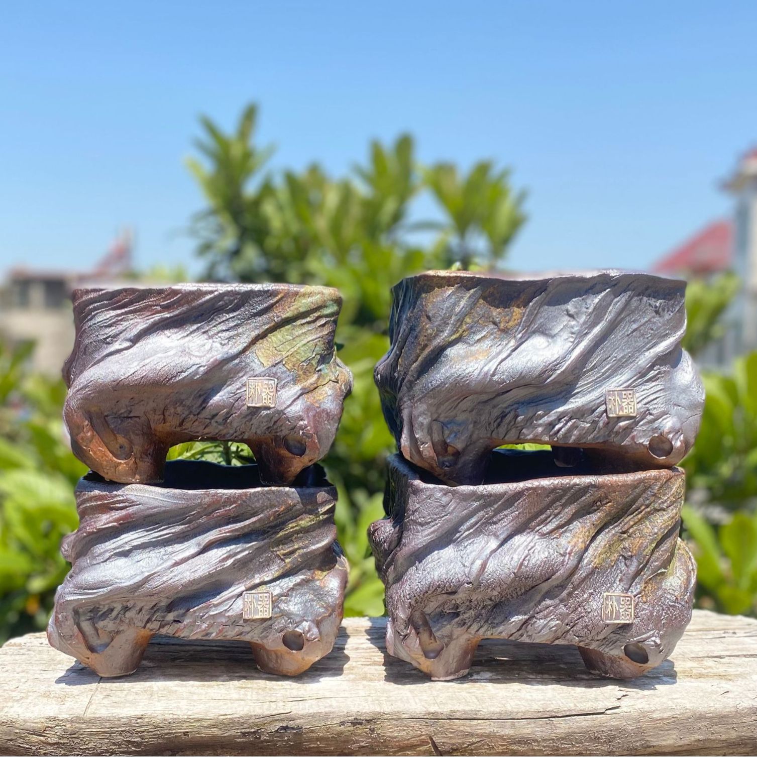 600 (1) Special Design Square Handmade Stamp succulent square ceramic pot.jpg