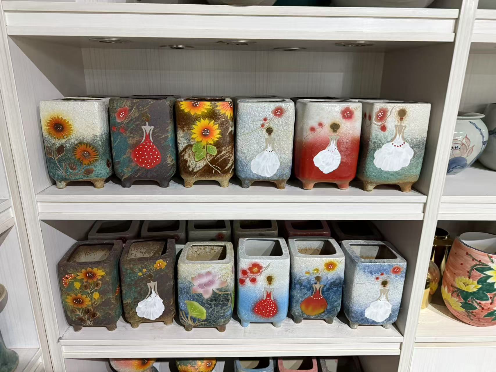 Custom corporate logo branded ceramic planter for business gift clients.jpg