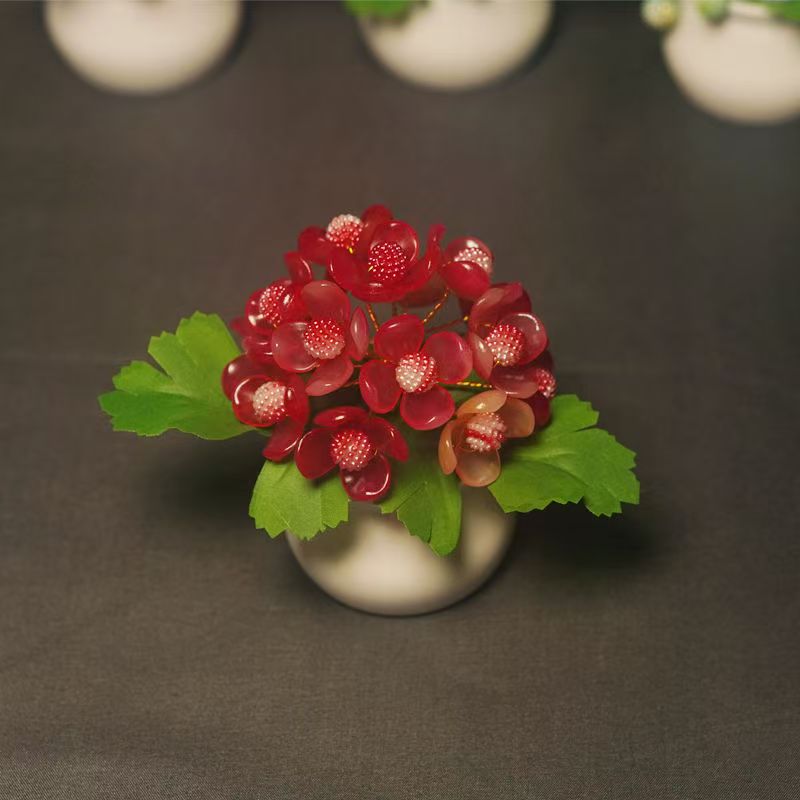 2 (1) Exquisite plastic string flower ornaments cheap ceramic flower pots.jpg