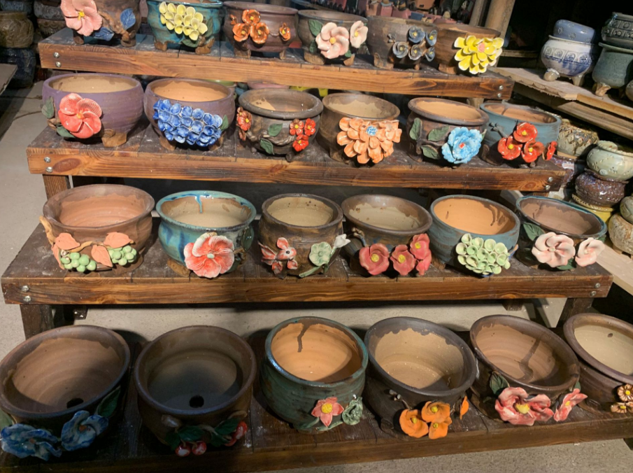 Contemporary Planter Bowls Shallow Round Vases for Small Plants Versatile Indoor Outdoor Pots(1).png