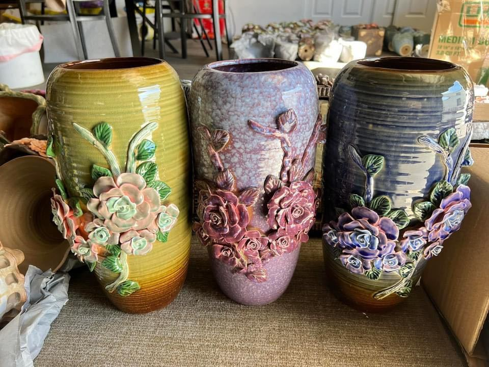 Large Succulent Plant Pots with Drainage Shallow Planters for Indoor Plants Marble Cactus Flower Plant Container Bowl.png