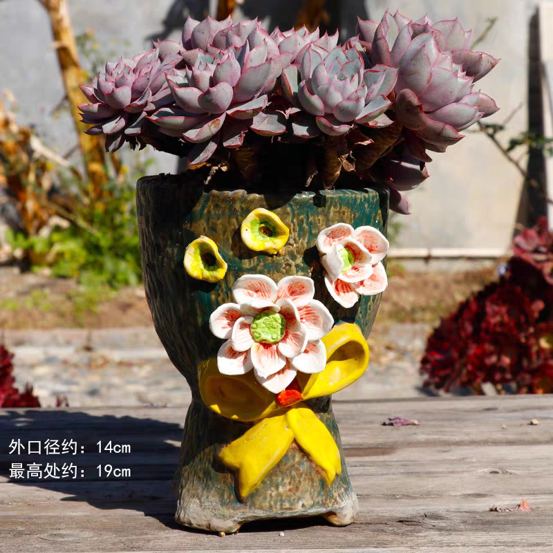 Large Terra Cotta Plant Pot with Drainage Hole Flowerpot for Indoor Outdoor Plants Crafts Wedding Favor.png