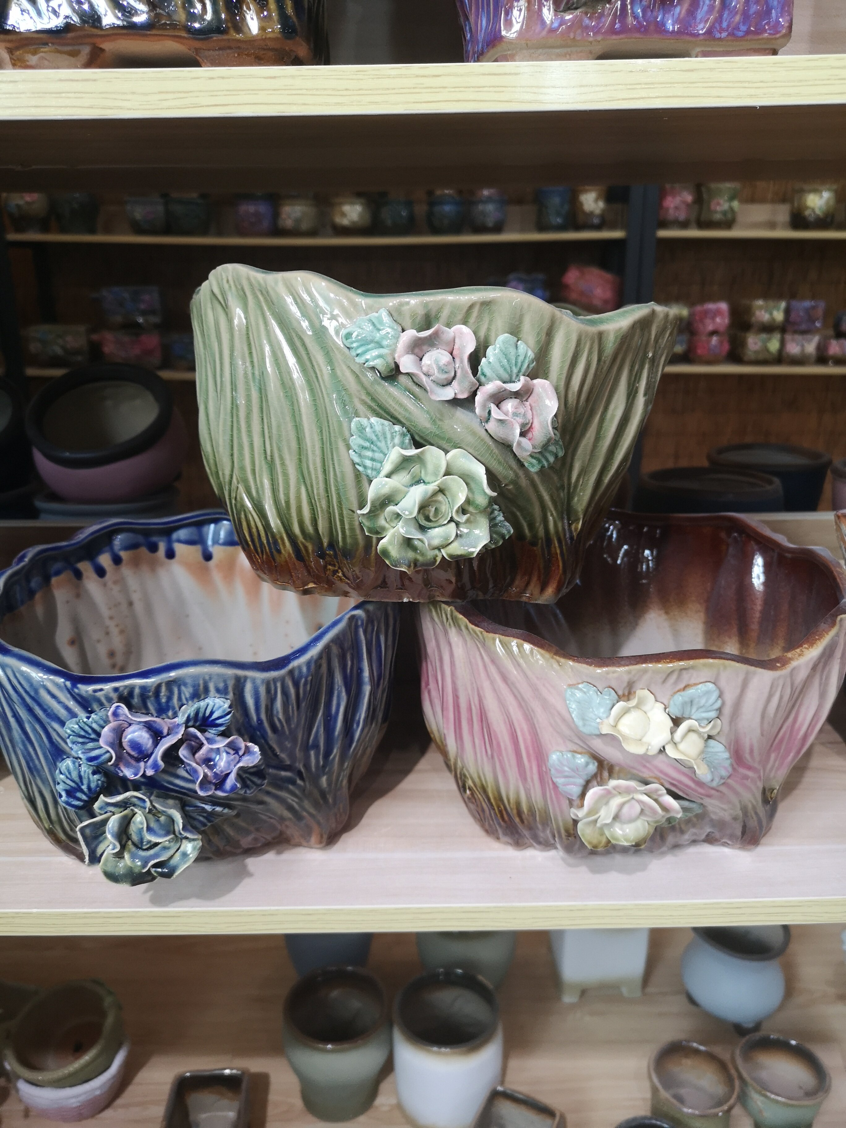 Small Succulent Pot Animal Planter Small Ceramic Pot Drainage for Mini Plant Cactus Flower Display Stand Home.jpg