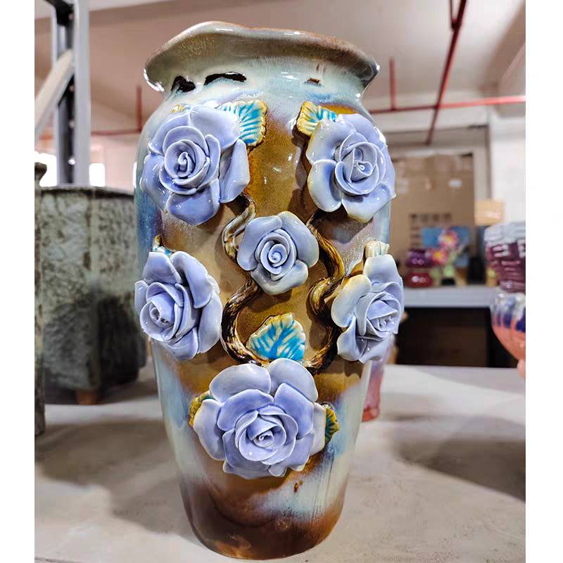 White Pots for Indoor Plants Cylinder Flower Pot Ceramic Planters Cactus Succulent Outdoor Garden Pots.png