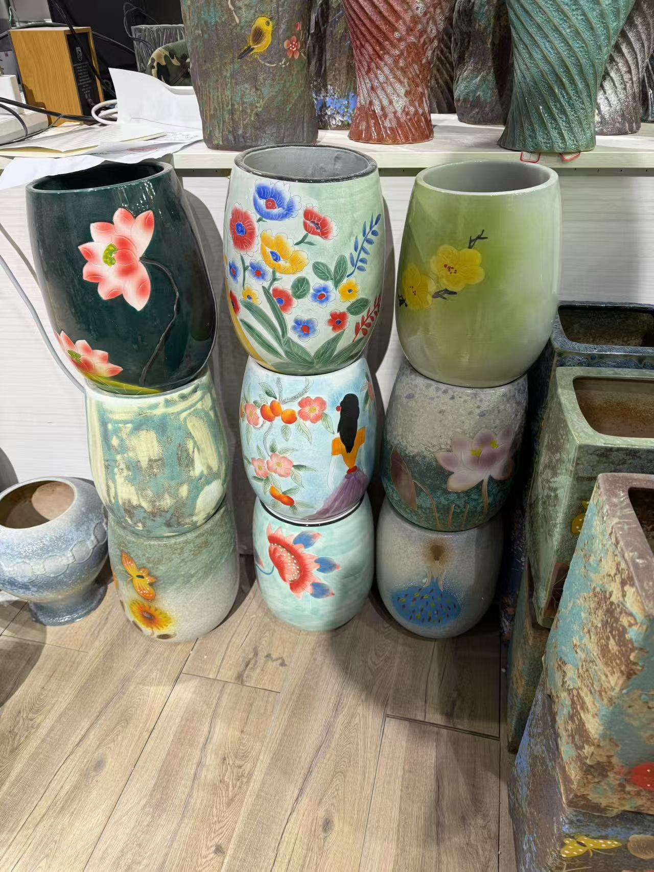 Creative Concrete Animal Succulent Pot Cute Design Eco-Friendly Durable Cylinder Shape Carton Packed.jpg