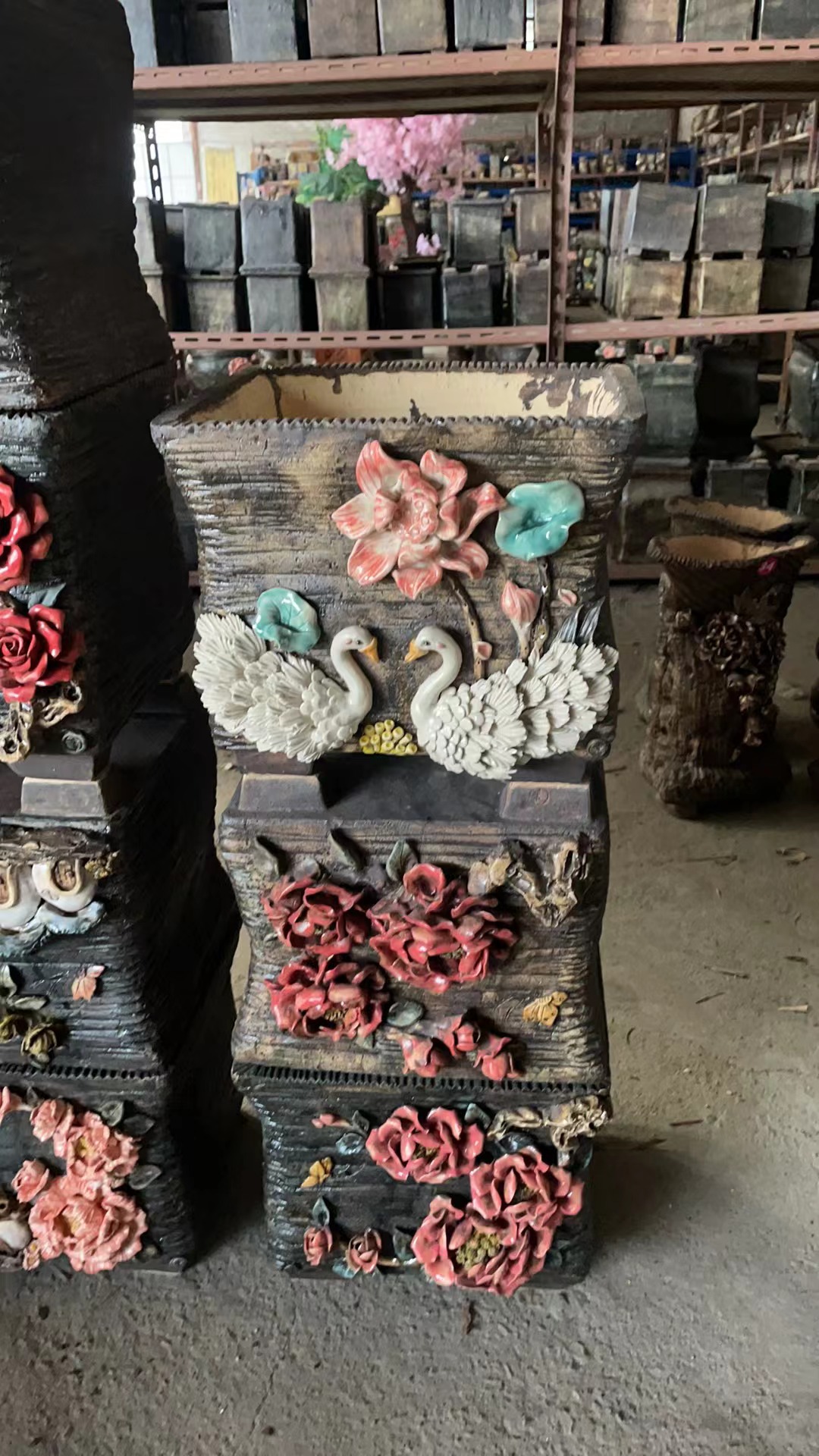 Factory Custom Nordic Modern Succulent Plant Ceramic Flower Pot Office Home Decoration Plant Ceramic Flower Pot.jpg