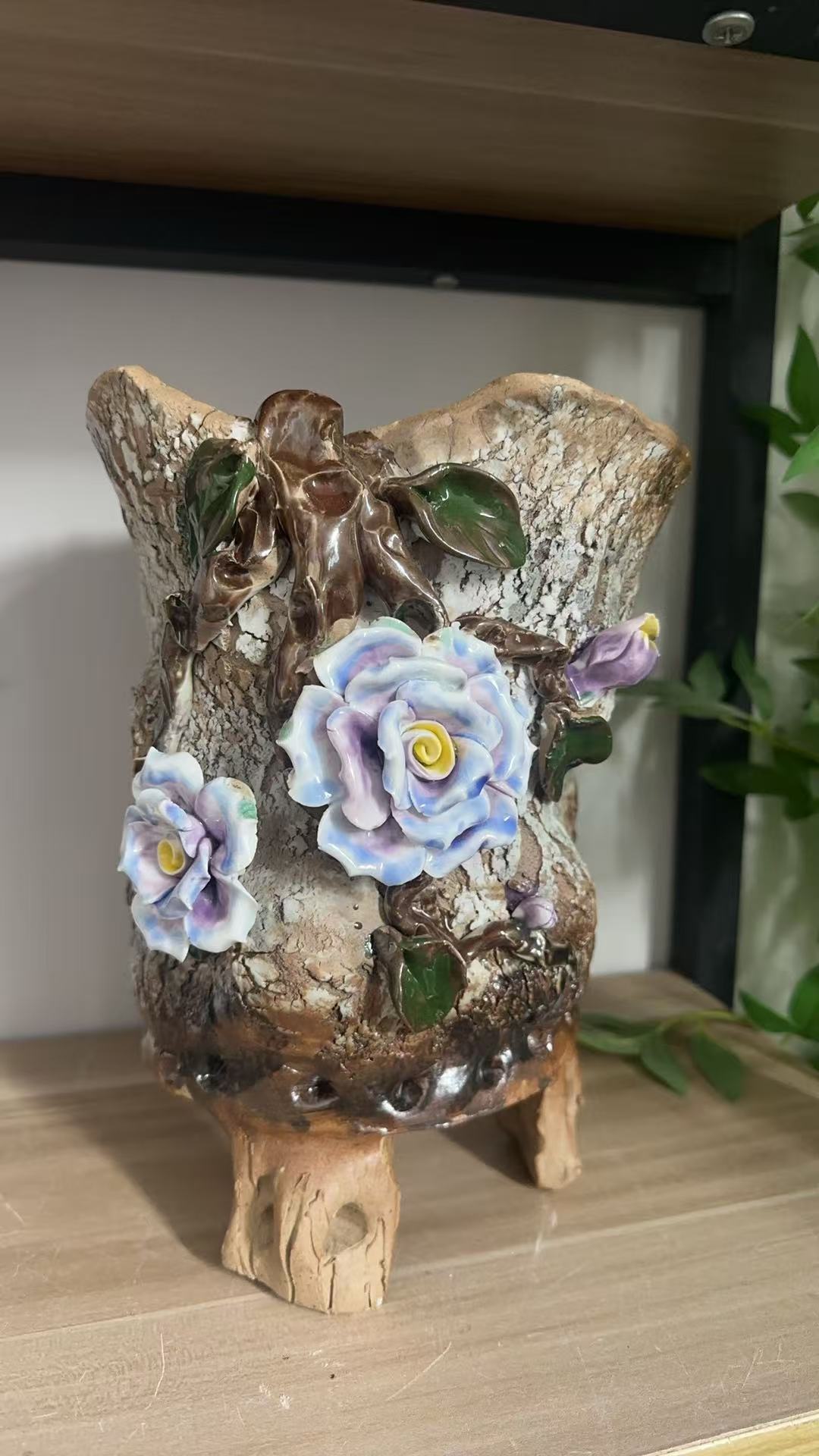 Office Decor Ceramic Pot Small Plastic Bonsai Mini Potted Artificial Succulent Plants In Pot Artificial Plant For Office.jpg