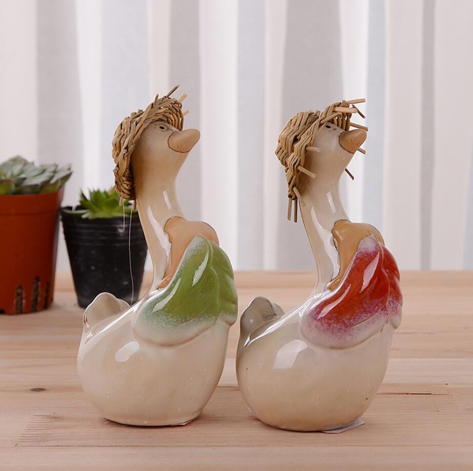 6 (1) smooth strawhat duck interior decoration ceramic.jpg